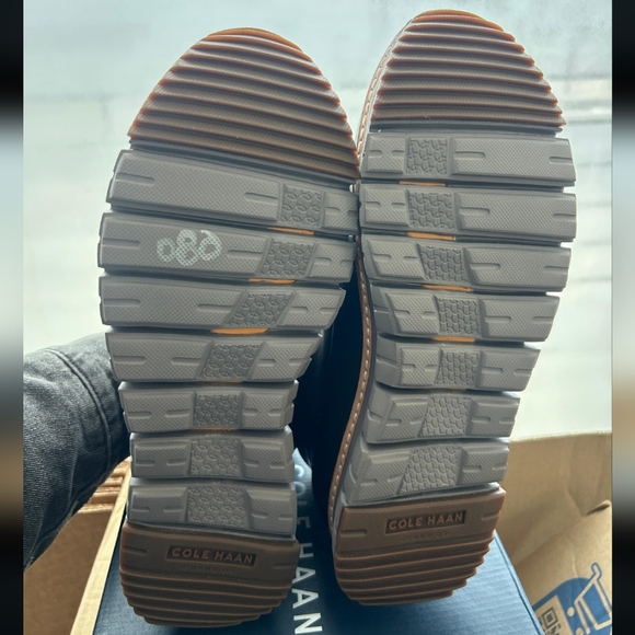 Cole Hann Chukka Boots Mens 10 Black Grand Sport ZeroGrand Rugged  C31412 - Picture 4 of 4